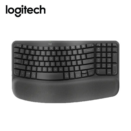 TECLADO LOGITECH ERGO WAVE WIRELESS BOLT/ BT / SP GRAPHITE (920-012278)-P